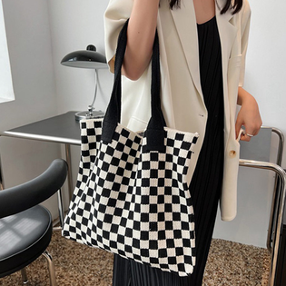 [Clove]★24SS★韓国大人気 ★Gingham Tote Bag MUSINSA | CLOVE [24SS clove] Gingham Tote Bag (2color)